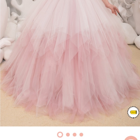 flower girl gown or first communion dress. Floor length for 42 inches in height - Picture 4 of 10